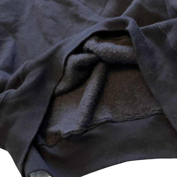 VTG Jerzees Super sweats XL Rome Italy Embroidered Dark Blue Crewneck Sweatshirt - Picture 4 of 8